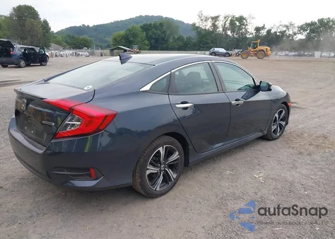 2017 Honda Civic Touring из США, поврежденный, VIN 19XFC1F99HE018593